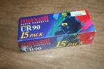 Vintage Nos Maxell Ur 90 15 Pack Normal Bias Still Sealed See Pix!!. Fixed Price $17.99.