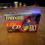 Maxell Udii Cd 110 High Bias Iec Type Cassette Tape Min. Fixed Price $15.00.