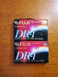 New Lot Of 2 Fuji Dr- 90 Minute Blank Cassettes Sealed Tape. Fixed Price $8.99.