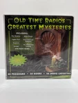 Old Time Radio's Greatest Mysteries On 20 Audio Cassette, 30 Hours, 60 Programs. Fixed Price $19.99.