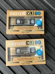 New Lot Of 2 Maxell Xlii 90 Extra Fine Epitaxial Cassette Brand Sealed. Fixed Price $29.99.
