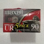 5-PACK Of Maxell Ur 90 Audio Cassette Tapes Normal Bias New. Fixed Price $15.99.