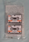 Lot Of 2 Unused Olympus XB60 MC-60 Microcassette Tapes. Fixed Price $12.00.