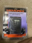 Collector Memorex MR3400 Digital Am/fm Cassette Player Nos Sealed New. Fixed Price $50.00.