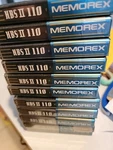 (lot Of 11) Memorex Hbs Ii 110 Type High Position Cd Cassette Tape New Sealed. Fixed Price $100.00.