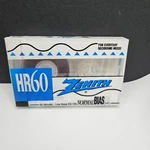Vintage Zenith HR60 Audio Cassette Tape Min Normal Bias Type Sealed Nos. Fixed Price $7.59.