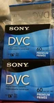 Sony Dvc Mini Minute 5 Pack Digital Cassettes DVM60PRR. Fixed Price $19.99.