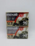 Maxell High Bias Xlii Audio Cassette Tapes 90 Min Pack Of 2 New-sealed. Fixed Price $9.99.