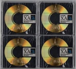 (4)TDK MD-XA74 Gold Minidiscs Minute Sealed New. Fixed Price $39.95.