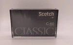 Sealed Nos Scotch Classic 60 Minute Type Audio Cassette Made Usa. Fixed Price $9.99.