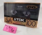 Tdk SA-100 Type Ii High Bias Position Tape New Cassette SA100 Cassete Casette. Fixed Price $15.99.