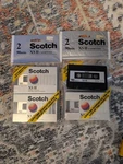 Scotch Xs Ii 90 High Bias 70 CRO2 Silver Cassette Tapes- New Sealed 3, 1 Open. Fixed Price $23.75.