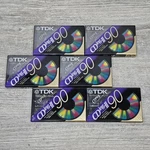 Tdk Blank Cassette Tape Lot Of 6 Cding-ii 90 Type Min Ecocase New Sealed. Fixed Price $29.99.