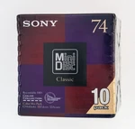 Sony Collection 10-PACK 10MDW74CCX Classic Colors, Factory Sealed. Fixed Price $129.95.