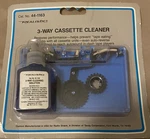** Sealed. Vintage Realistic (radio Shack) 3-WAY Cassette Cleaner. # 44-1163. Fixed Price $10.99.