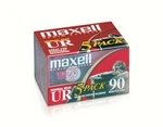 Maxell 108562 UR-90 5PK Normal Bias Audio Cassettes Minute With Cases Pack. Fixed Price $9.99.