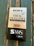 Sony VXST-120 Tapes Sealed S-vhs 6 Hour (ep) Video Japan Made. Fixed Price $7.28.