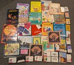 Walt Disney/scholastic/troll Associates Read Along Books Or/and Tapes Collection. Fixed Price $47.00.