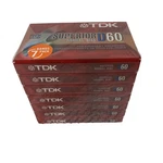 Tdk Superior D60 Normal Bias Type Cassette Tapes 7 Pack Sealed Blank Min. Fixed Price $54.63.