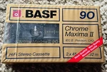 Basf Chrome Maxima Ii 90 Cassette Tape Vintage New Factory Sealed. Fixed Price $25.99.