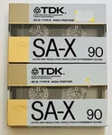Tdk Sa-x 90 High Bias Iec Ii Type Blank Cassette Tapes Of 2 New Sealed. Fixed Price $39.99.
