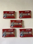 New 5 Pack Tdk Superior D90 D-90S10TG Normal Bias Cassette Tapes Sealed Loud. Fixed Price $12.99.