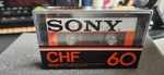 Sony Chf 60 Japan Blank Audio Cassette Tape (sealed) New. Fixed Price $15.50.