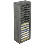 Mygift 16 Slot Cassette Tapes Tower, Vintage Gray Solid Medium,. Fixed Price $39.25.