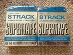 2 Realistic Supertape Track Cartridge 90 Minute Blank Vintage No 44-843A. Fixed Price $19.36.