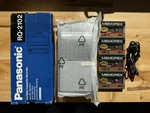 Vintage Panasonic Cassette Recorder + 4 Sealed Memorex - All Nos Mint. Fixed Price $199.00.