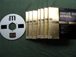 Maxell Xlii 35-180 Reel To Tape Metal 10.5''. Fixed Price $95.00.