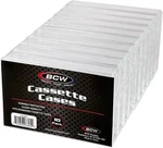 10 Bcw Cassette Tape Cases Classic Norelco Style Boxes Crystal Clear & Durable. Fixed Price $12.44.