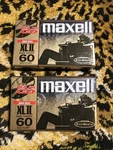 Maxell Xlii 60 Audio 2 Pack Cassette Tapes New Sealed High Bias Type Eq 70. Fixed Price $24.98.