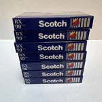 7 Pack Scotch BX-90 135M Audio Cassette Tapes New Sealed. Fixed Price $14.99.
