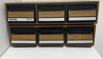Randix ATD-36 Audio Storage Box Lot Of 2 Each Holds Read. Fixed Price $39.00.