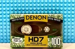 Denon HD-7 100 1993 Usa Type Ii Blank Cassette Tape (1) (sealed). Fixed Price $35.99.