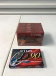 Tdk D90 90MIN Cassette Normal Bias 6 Pack Factory Sealed + Bonus. Fixed Price $19.12.