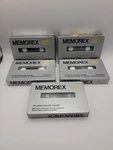 Memorex 90 Chromium Dioxide Cassette Bundle Of 5 Vintage Brand New Sealed. Fixed Price $26.00.