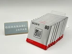 Sony Blank Minidisc Minutes Recordable MDW80T 10 Disk Set Japan New F/s. Fixed Price $110.46.
