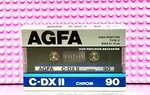 Agfa C-dx Ii Chrom 90 1987 Type Blank Cassette Tape (1) (sealed). Fixed Price $35.99.