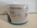 Memorex Black Recordable Cd-r 48X 700MB 80MIN 50 Pack Brand New Sealed. Fixed Price $24.26.