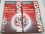 Magnavox Extra High Grade Video Cassette T-120 6 Hour Vhs Tape Of. Fixed Price $13.00.