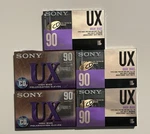 Lot Of 5 Sony Ux 90 Type Ii High Bias Blank Audio Cassette Tapes New Sealed. Fixed Price $54.76.