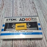 Tdk AD60 Type Normal Position Blank Audio Cassette 1982 New Sealed Vintage. Fixed Price $14.07.