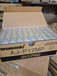 Box Of 10 Panasonic Dvcpro AJ-P12MP Digital Video Cassettes Tapes 12MIN. Fixed Price $29.00.