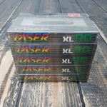 Brand New Sealed Pack Of 5 Laser Xl 90 Min Low Noise High Output Cassette Tapes. Fixed Price $15.29.