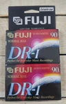 New Sealed 2 Pack Fuji Dr-i Extraslim Case Audio Cassettes Tapes 90. Fixed Price $8.97.