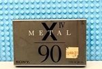Sony X Iv Metal 90 1992 Japan Type Blank Cassette Tape (1) (sealed). Fixed Price $44.99.