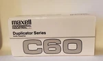 New 16 Maxell C60 Cassettes Professional Industrial Duplicator Series Open Box. Fixed Price $17.99.