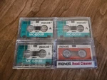 Maxell Microcassette 3 Pack Cassettes W/ Head Cleaner MC-60UR New Sealed. Fixed Price $16.99.